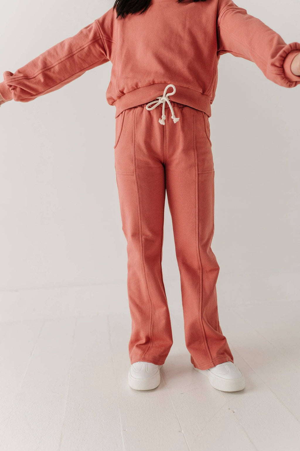 Terry Wide Leg Pants