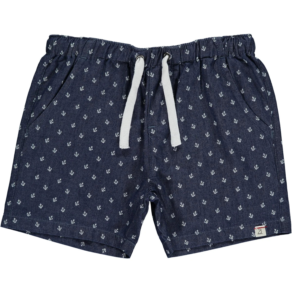 CHAMBRAY ANCHOR SHORTS