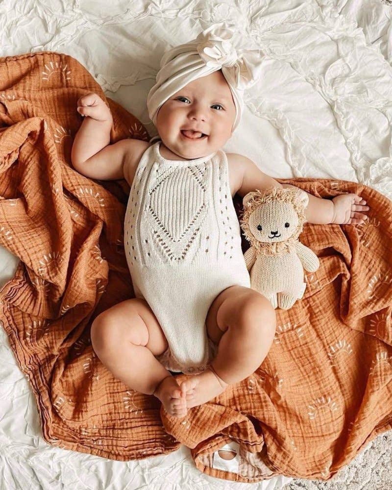 Drake Crochet Halter Romper
