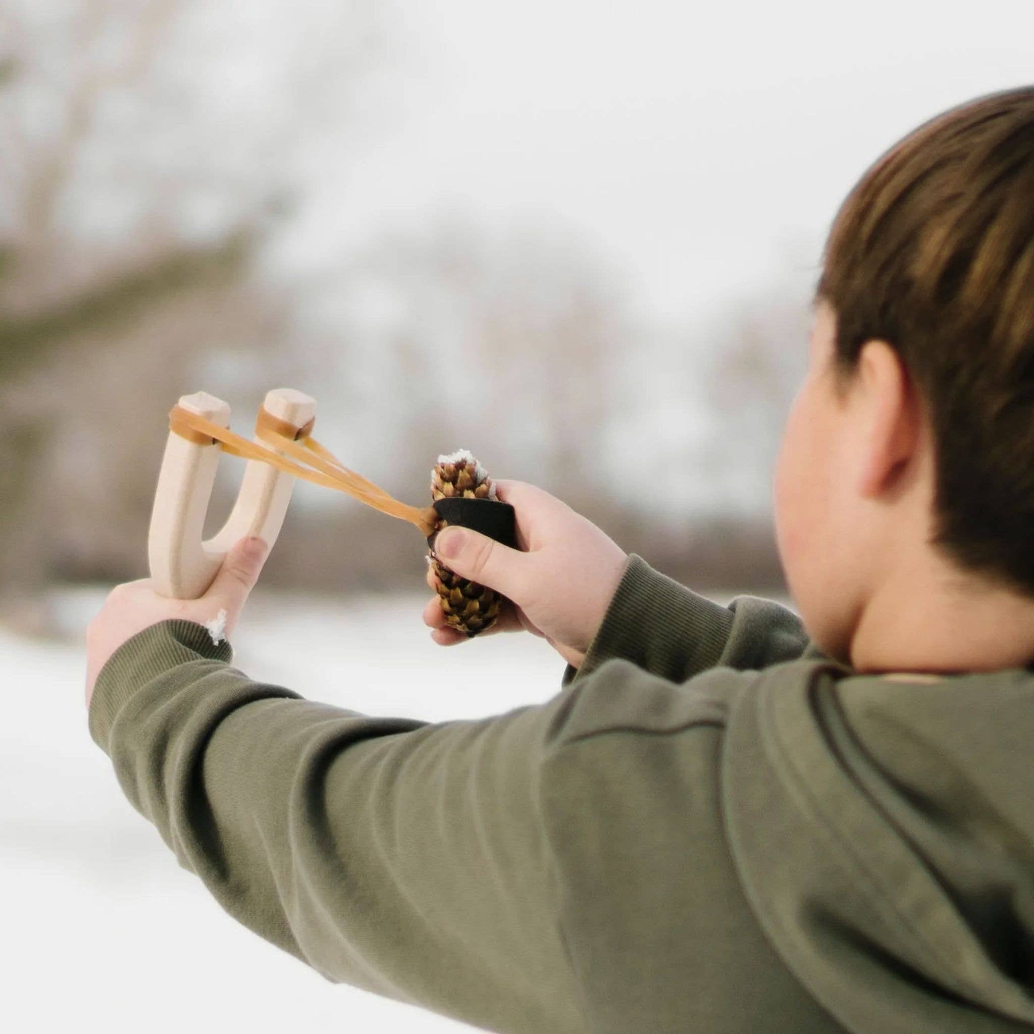 Kids Slingshot & Target Set