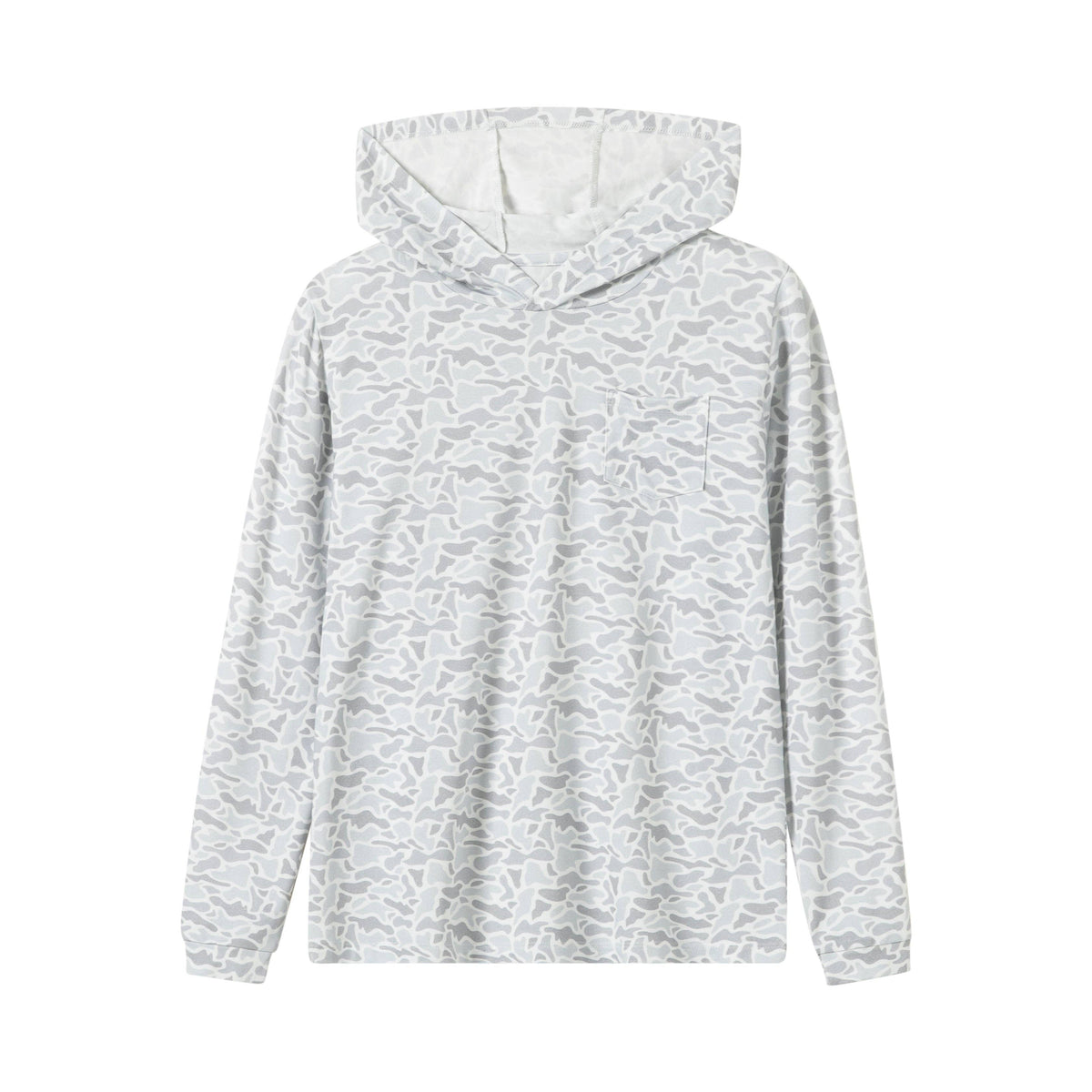Polar Camo Bamboo Hoodie