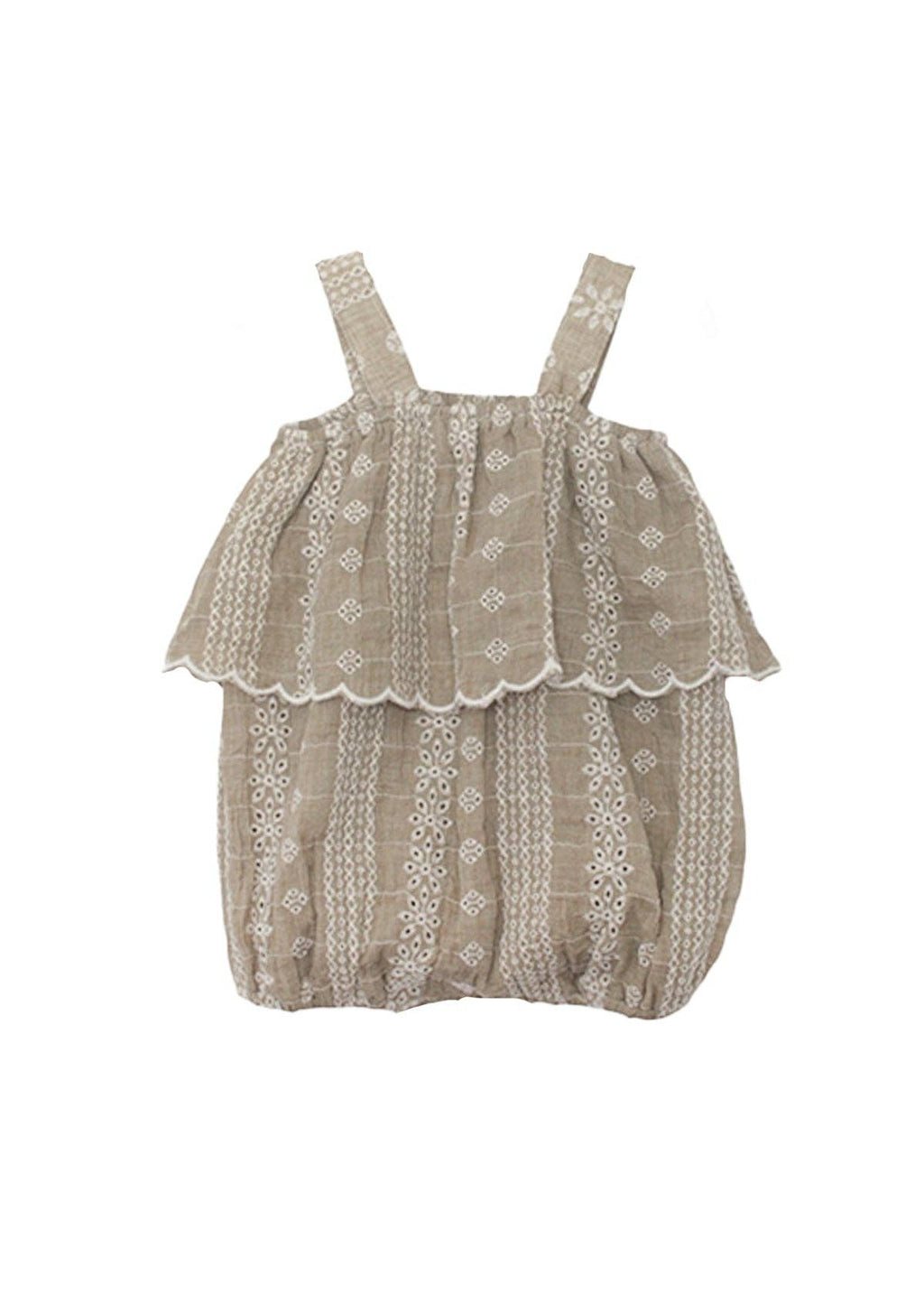 Espresso Sleeveless Romper