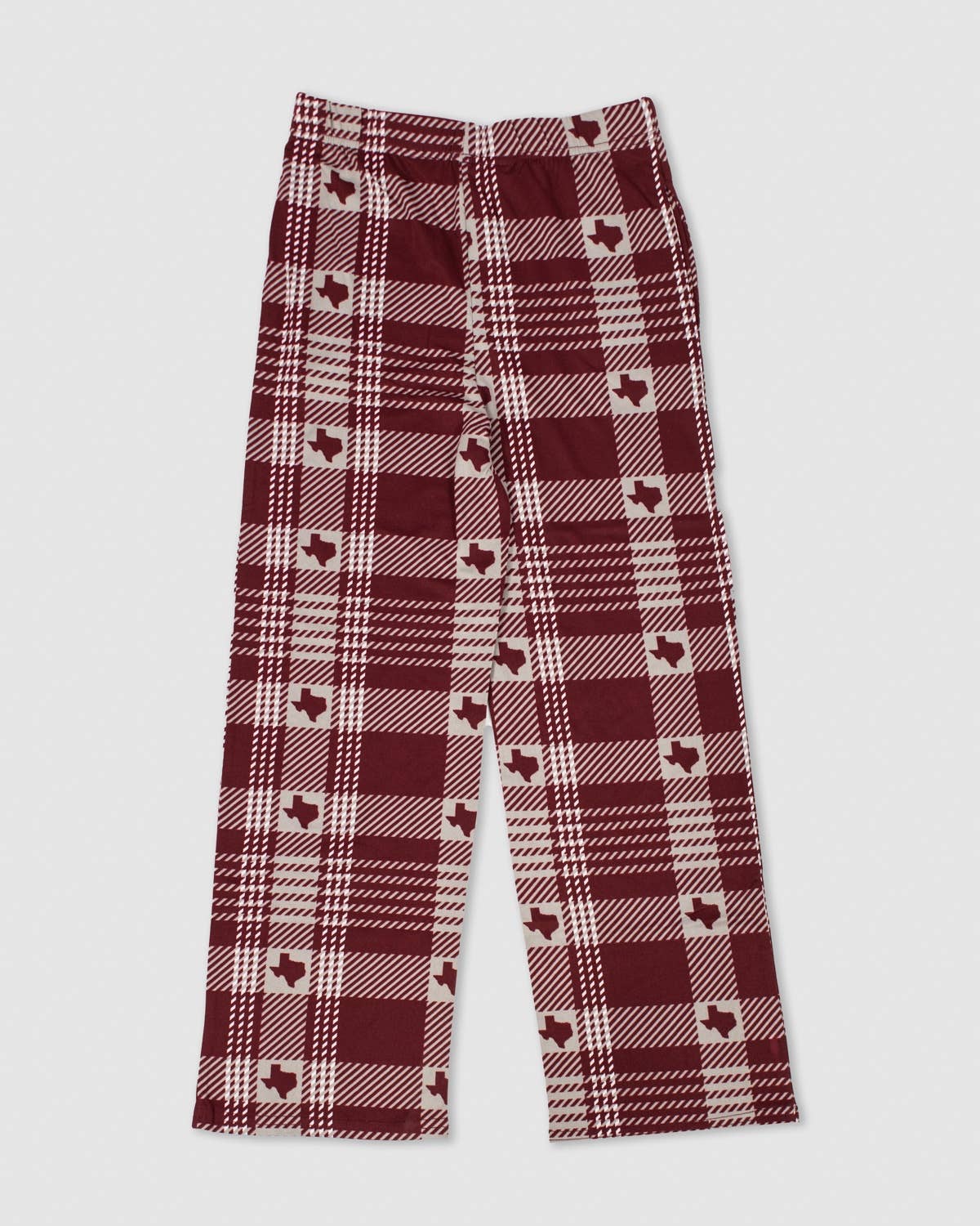 Maroon Texas Plaid Sleep Pants