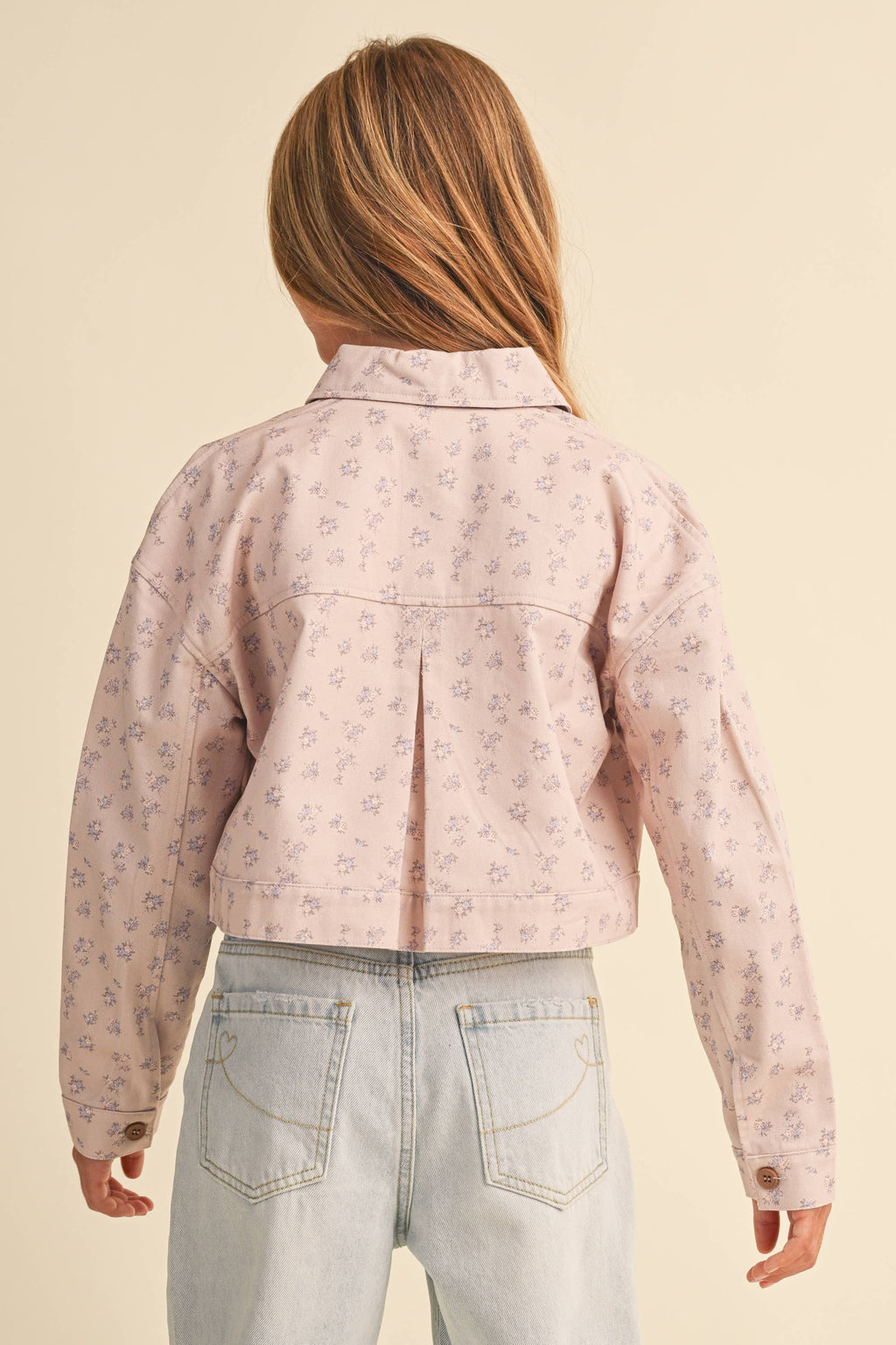 Floral Cropped Jacket