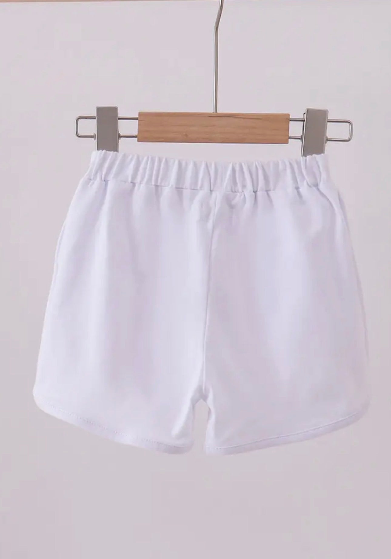 White Bow Shorts