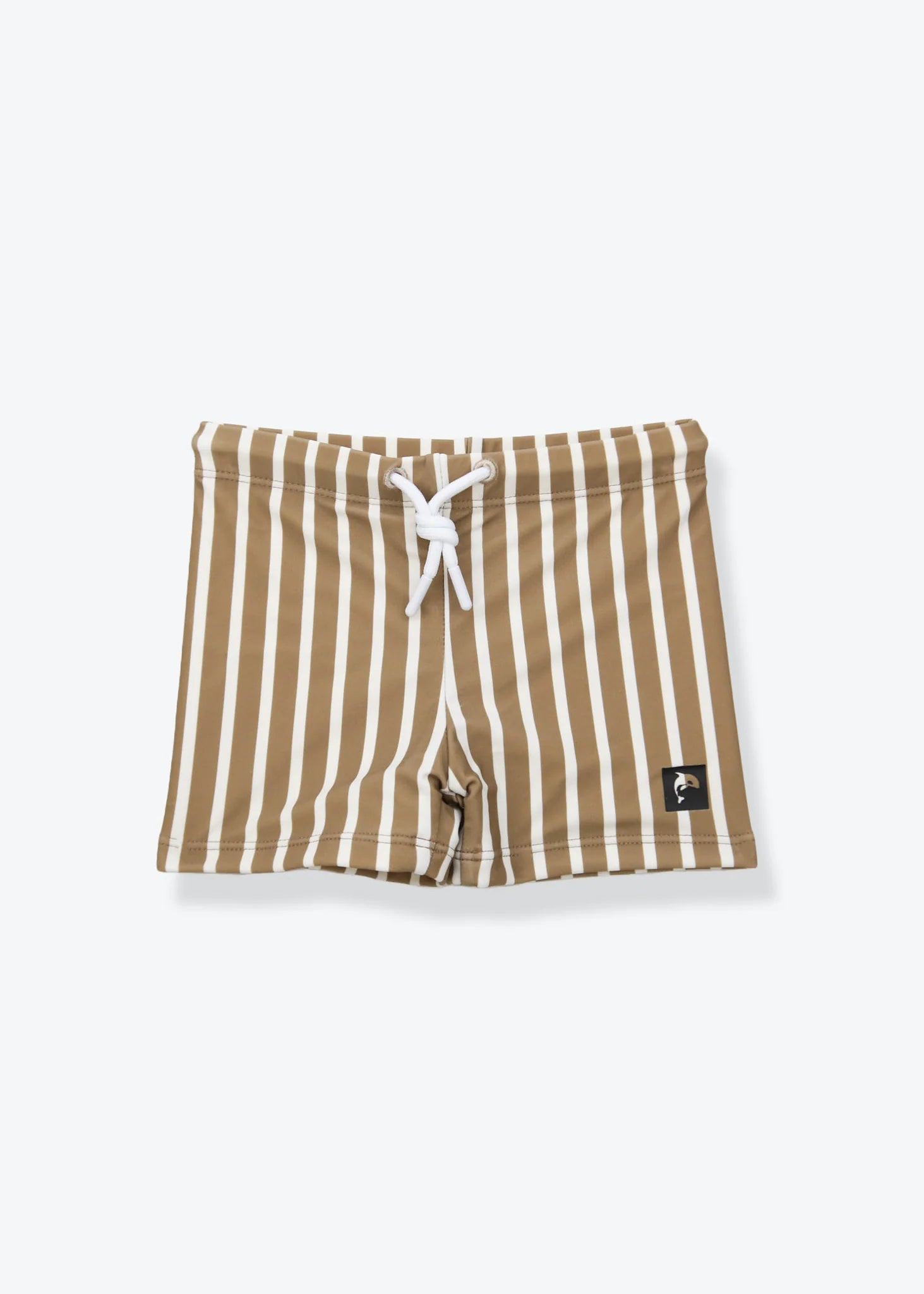 Swim Boardie Shorts – Stripe / Khaki