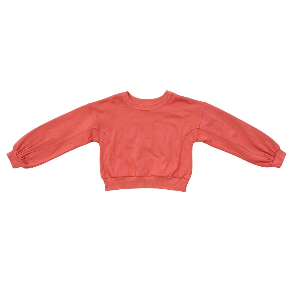 Terry Crop Sweatshirt