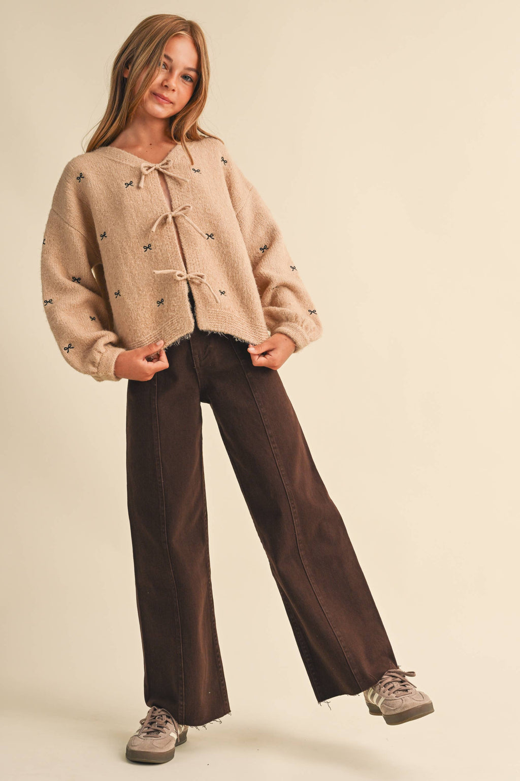 Margot Bow Cardigan