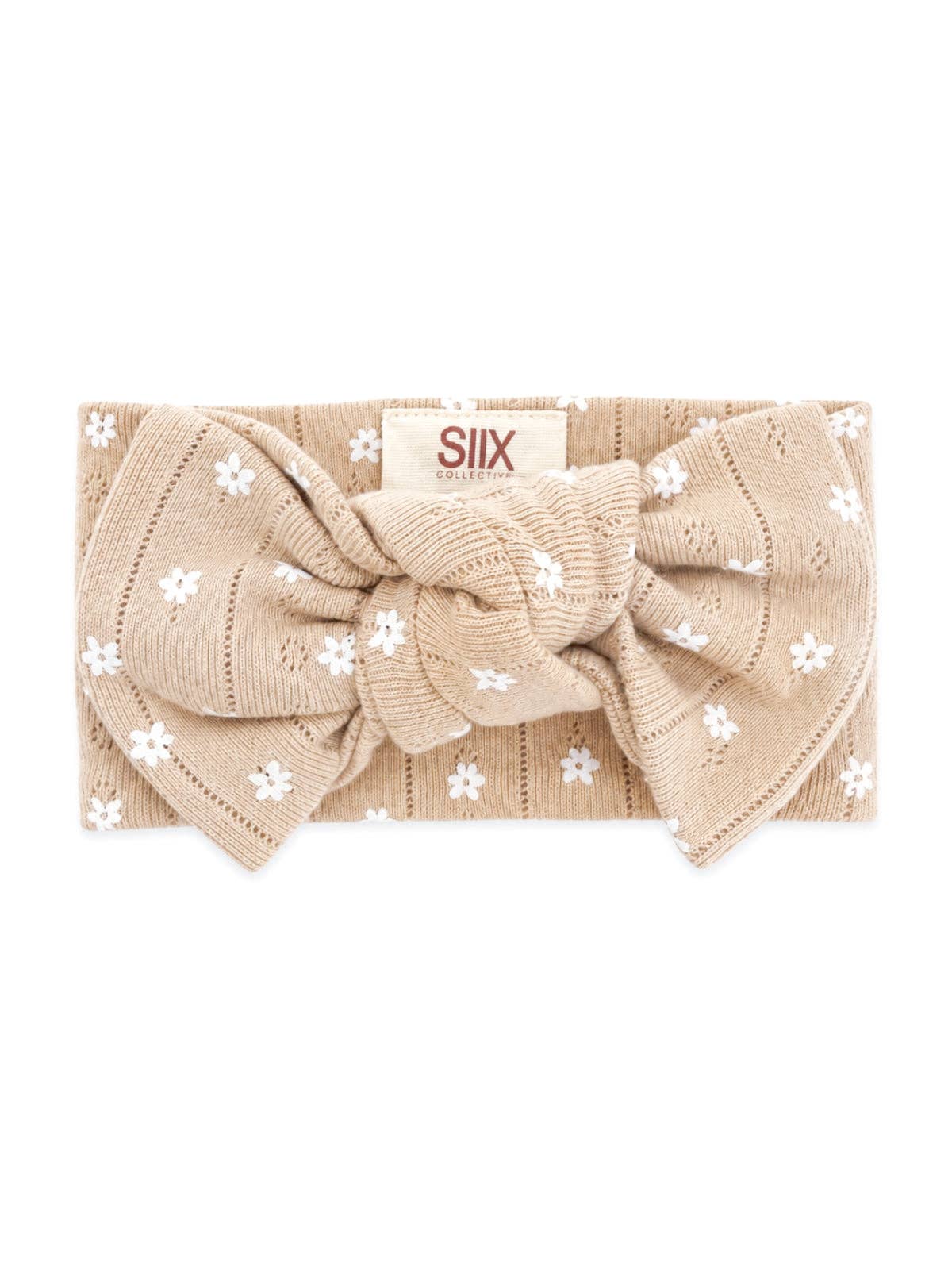 Organic Pointelle Bow