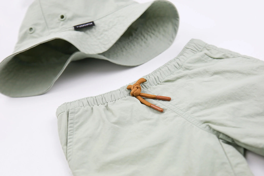 Boys Swim Trunks – Sage