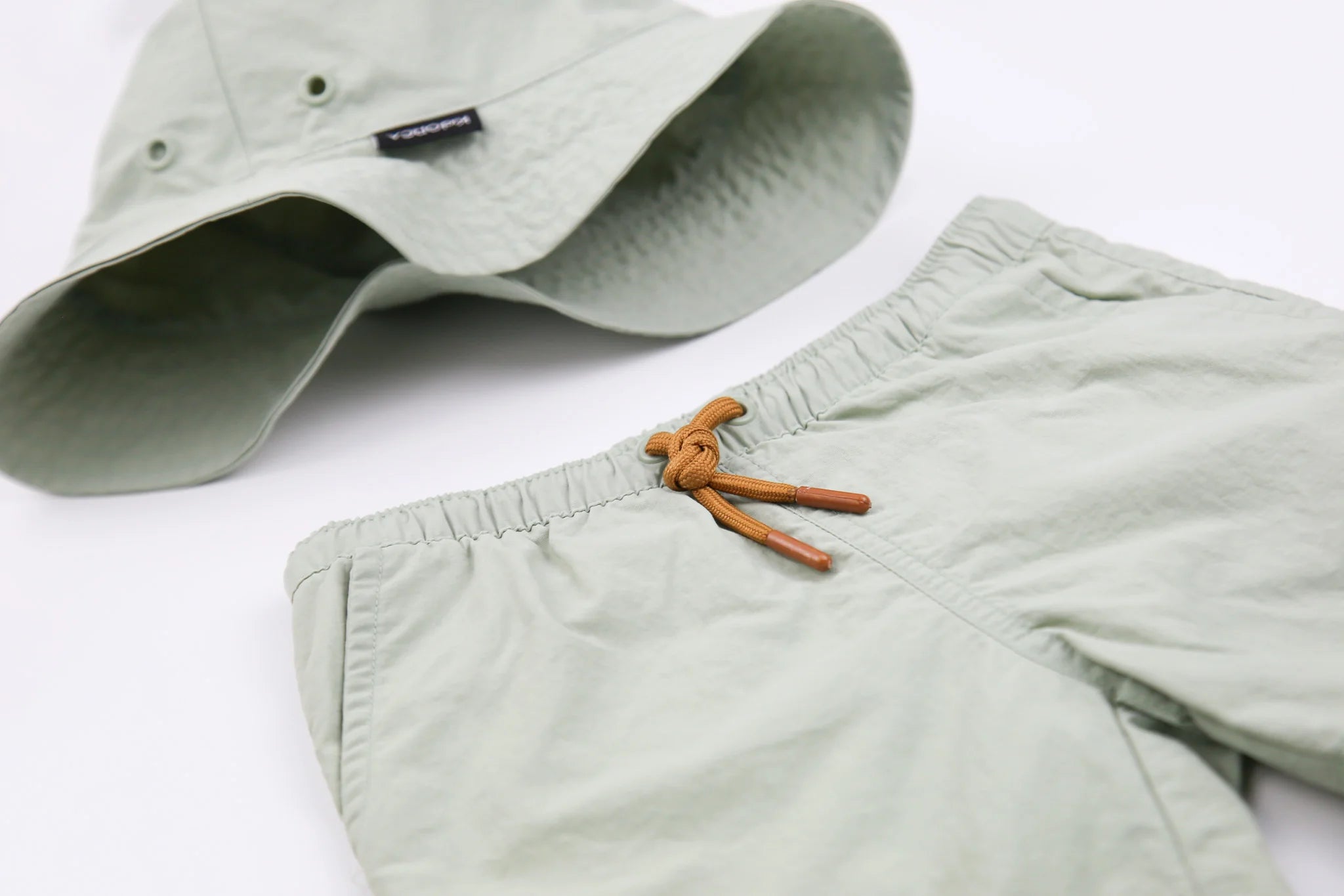 Boys Swim Trunks – Sage