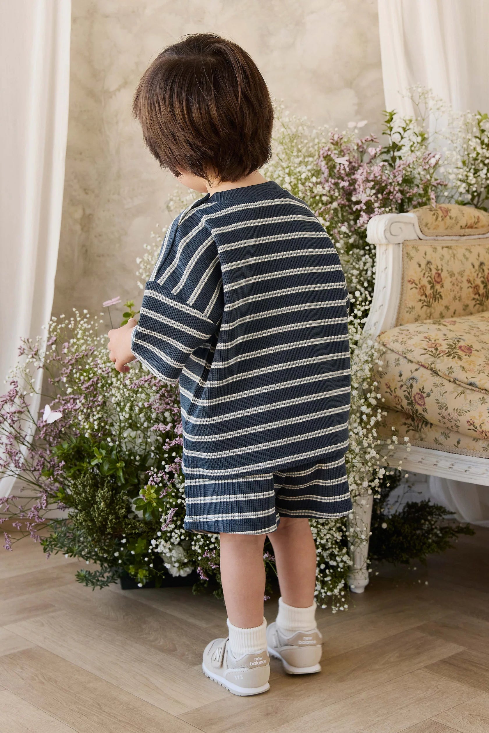 Leith Waffle Short and Tee set