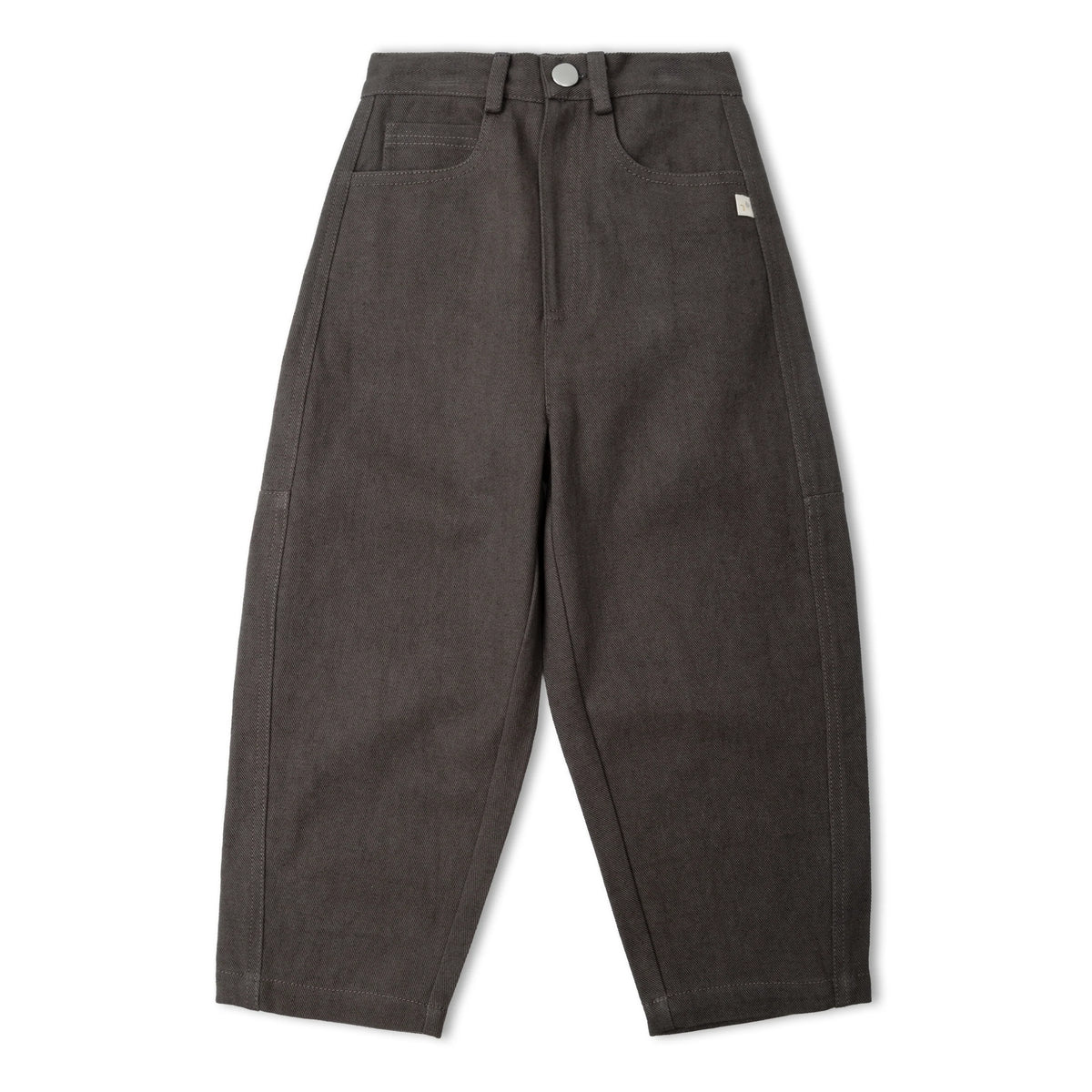 Organic Twill Barrel Pants