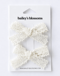 Lace Piggie Sets - Ivory