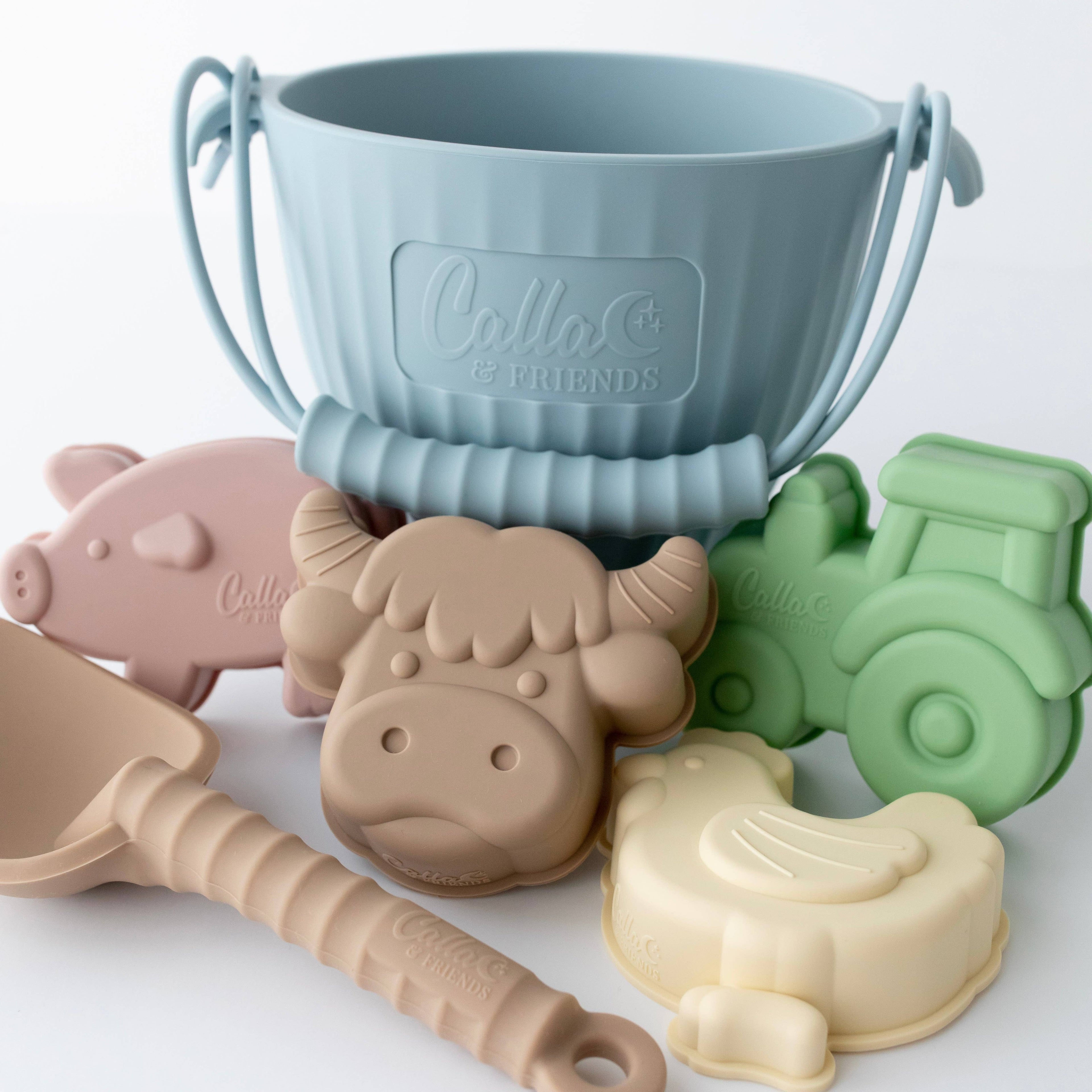 Hazel’s Farm Silicone Beach Toy Set