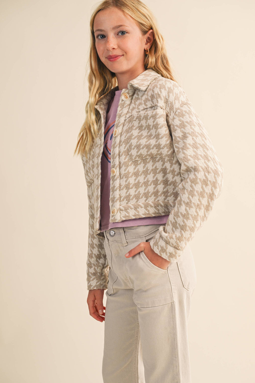 CROPPED TRUCKET JACKET