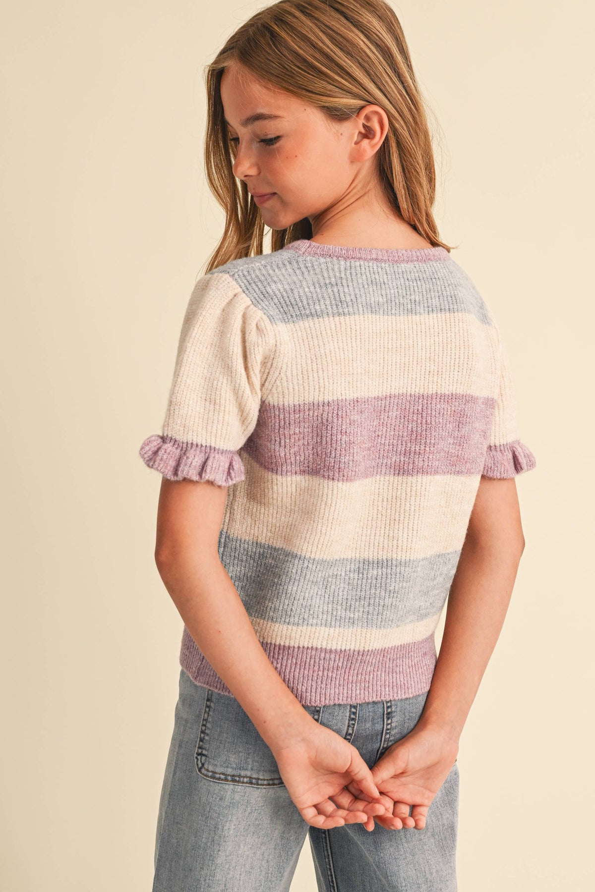 PUFF SLEEVE SWEATER
