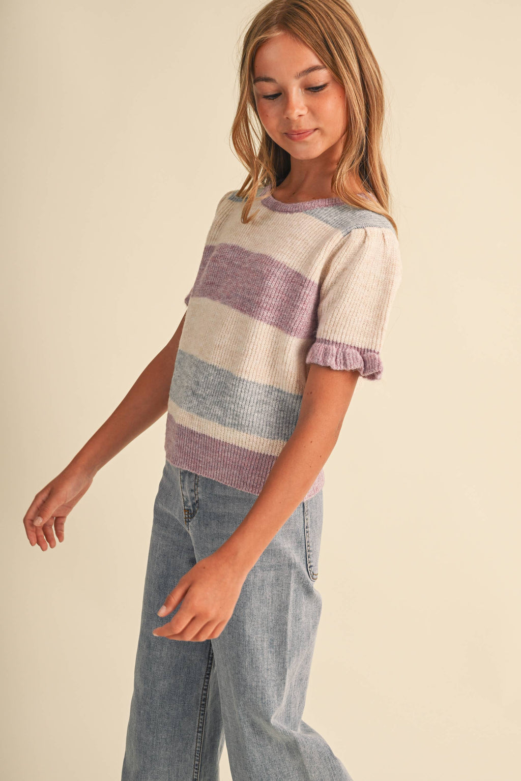 PUFF SLEEVE SWEATER