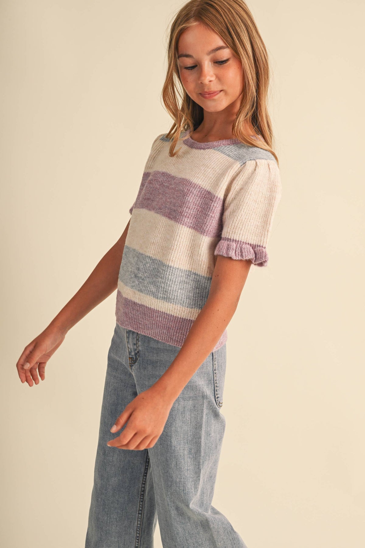 PUFF SLEEVE SWEATER