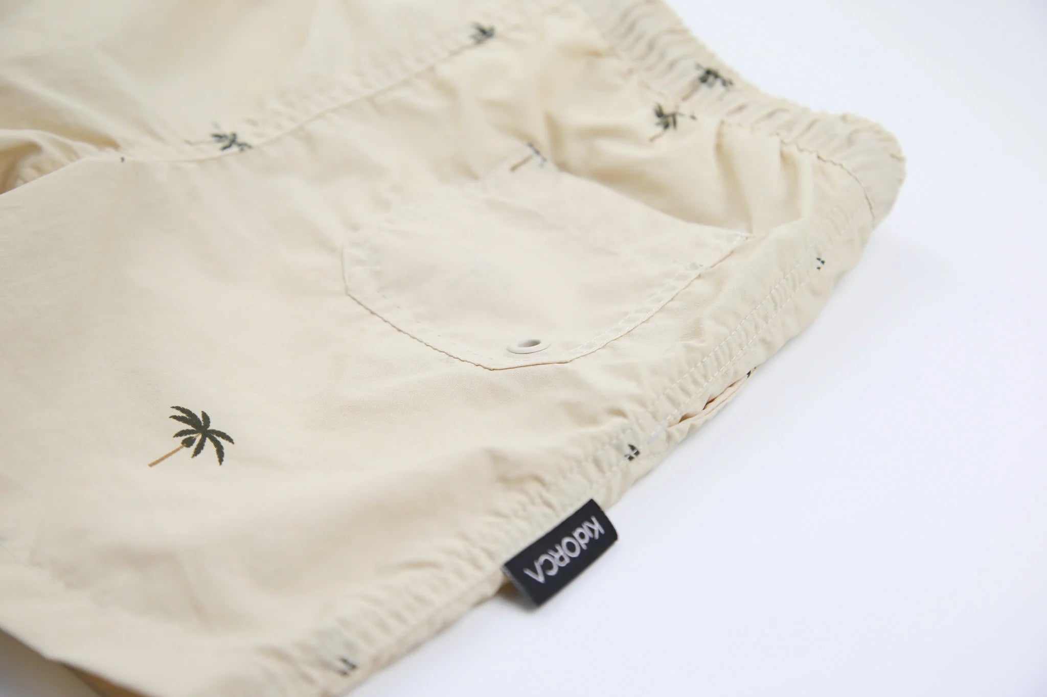Boys Swim Trunks – Palm Almond