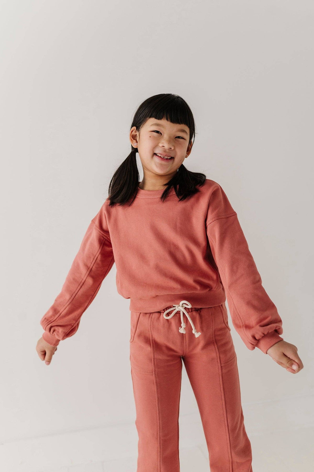 Terry Crop Sweatshirt
