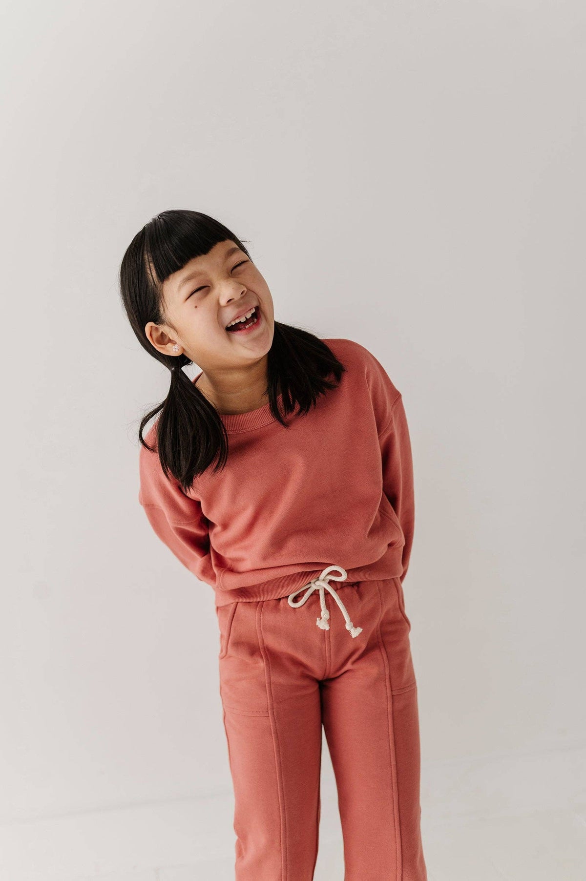 Terry Crop Sweatshirt