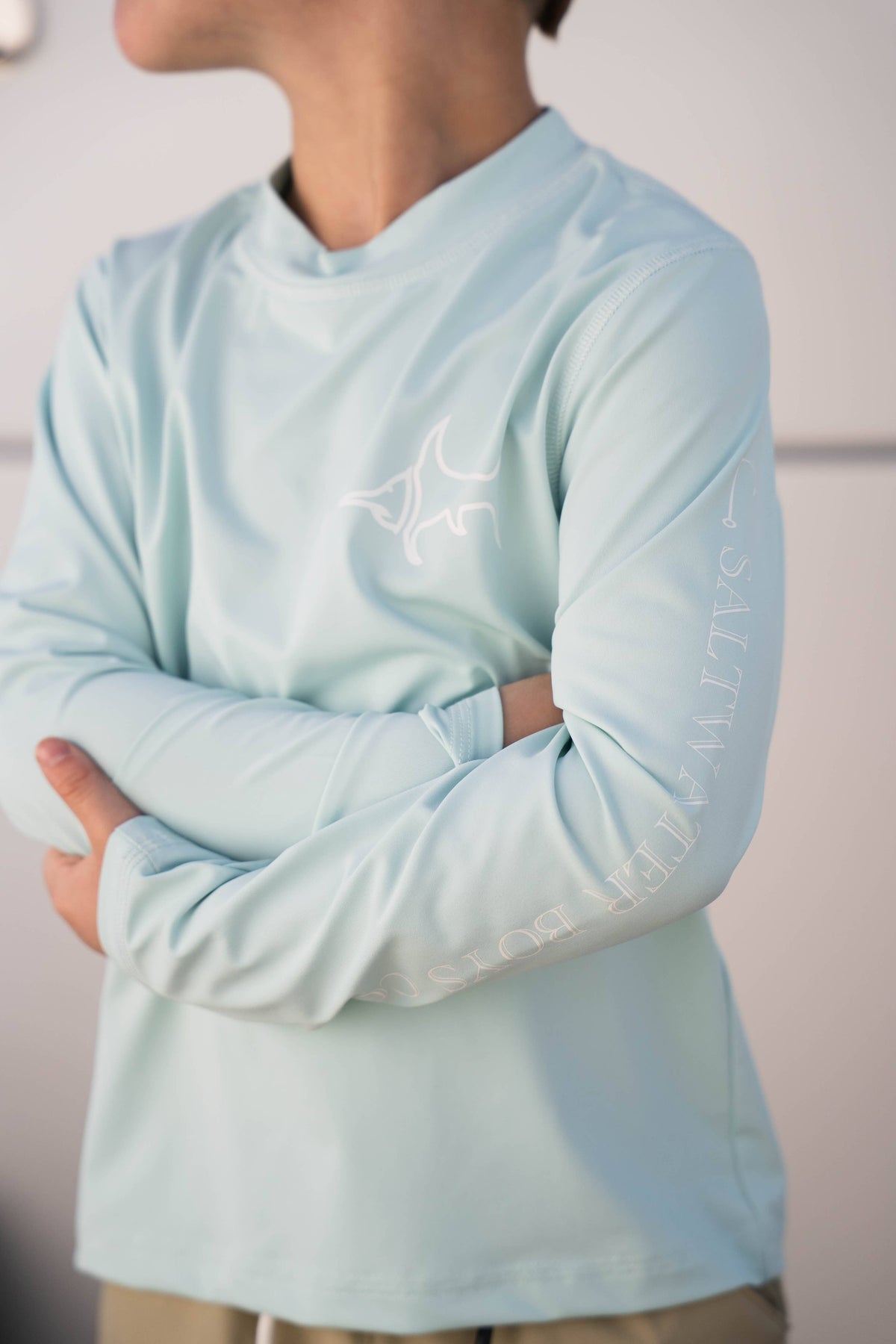Tybee Rashguard Light Blue