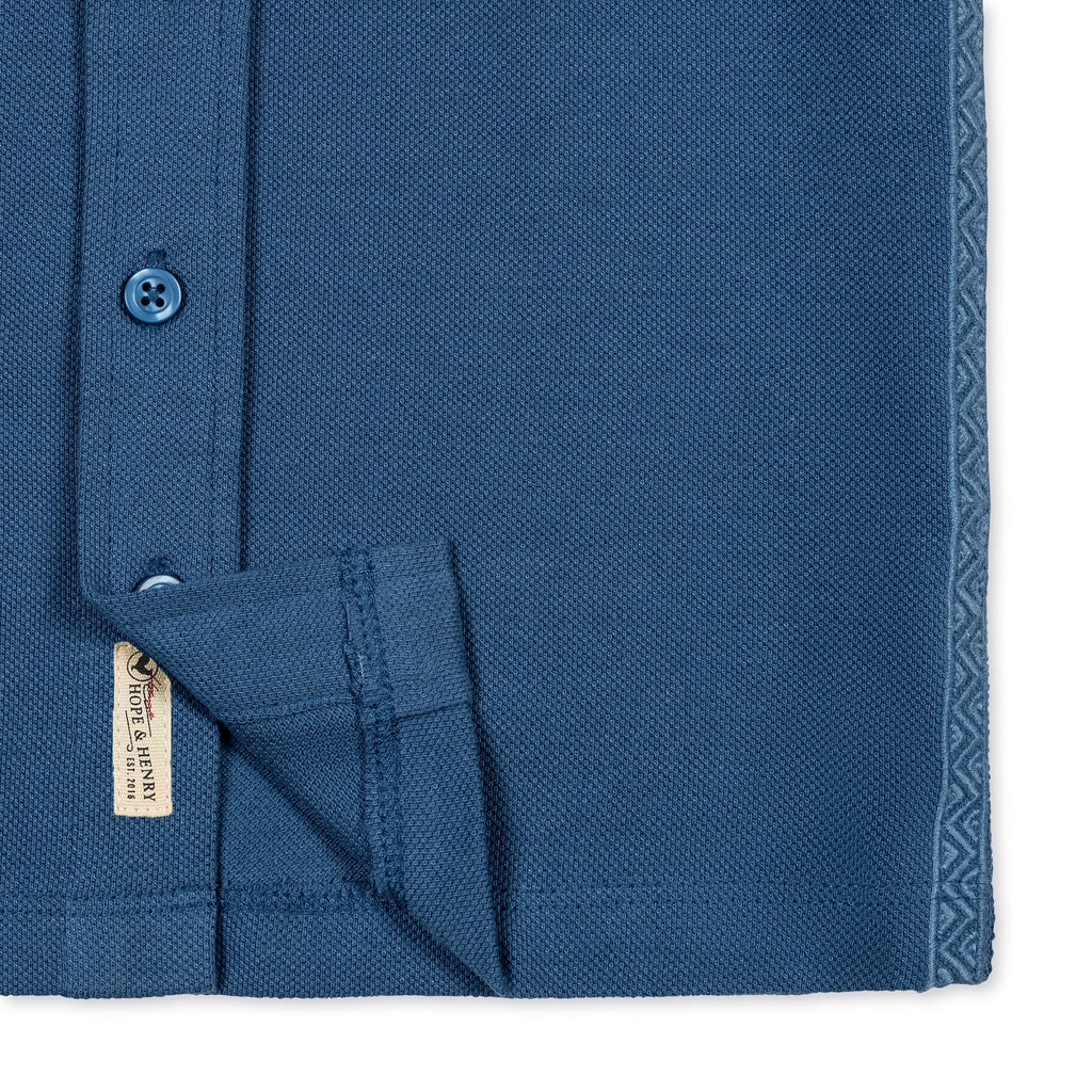 Boy’s Organic Pique Button Down Shirt
