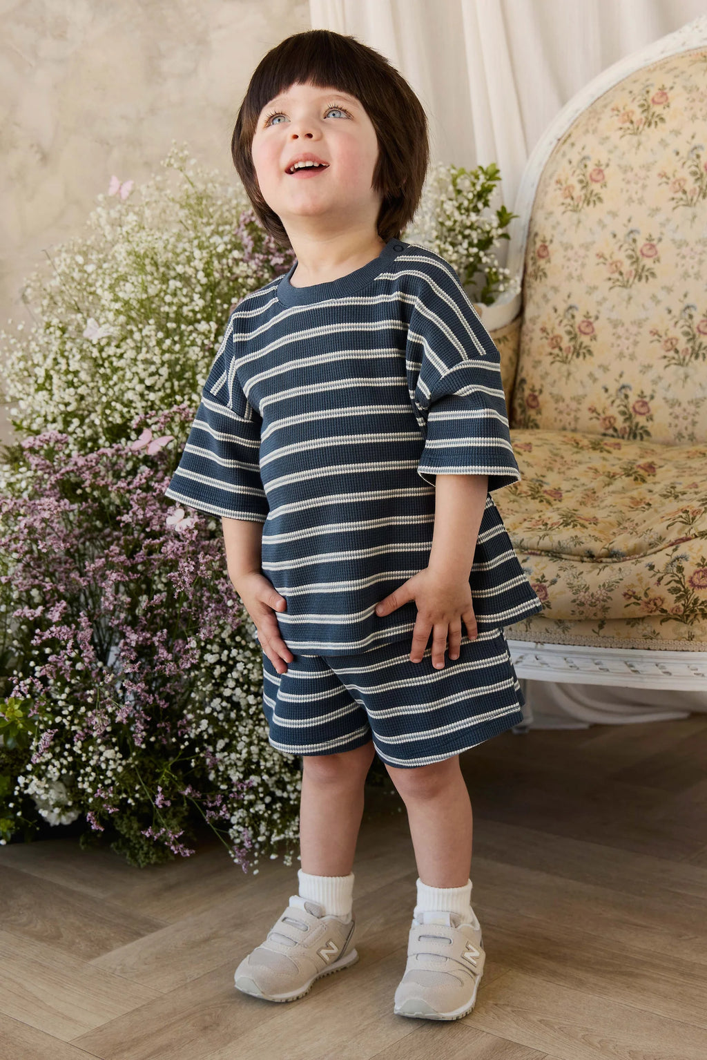 Leith Waffle Short and Tee set