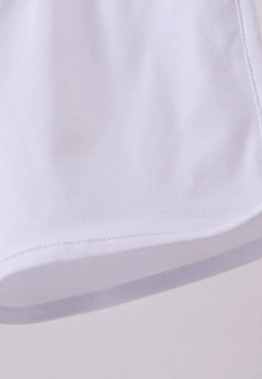 White Bow Shorts