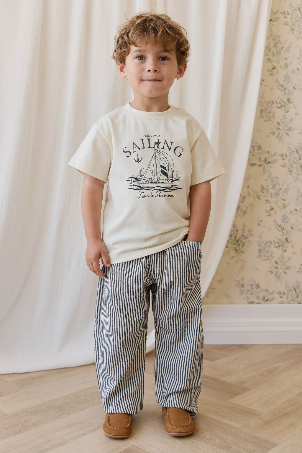 Kingsley Pant- Sailor Stripe