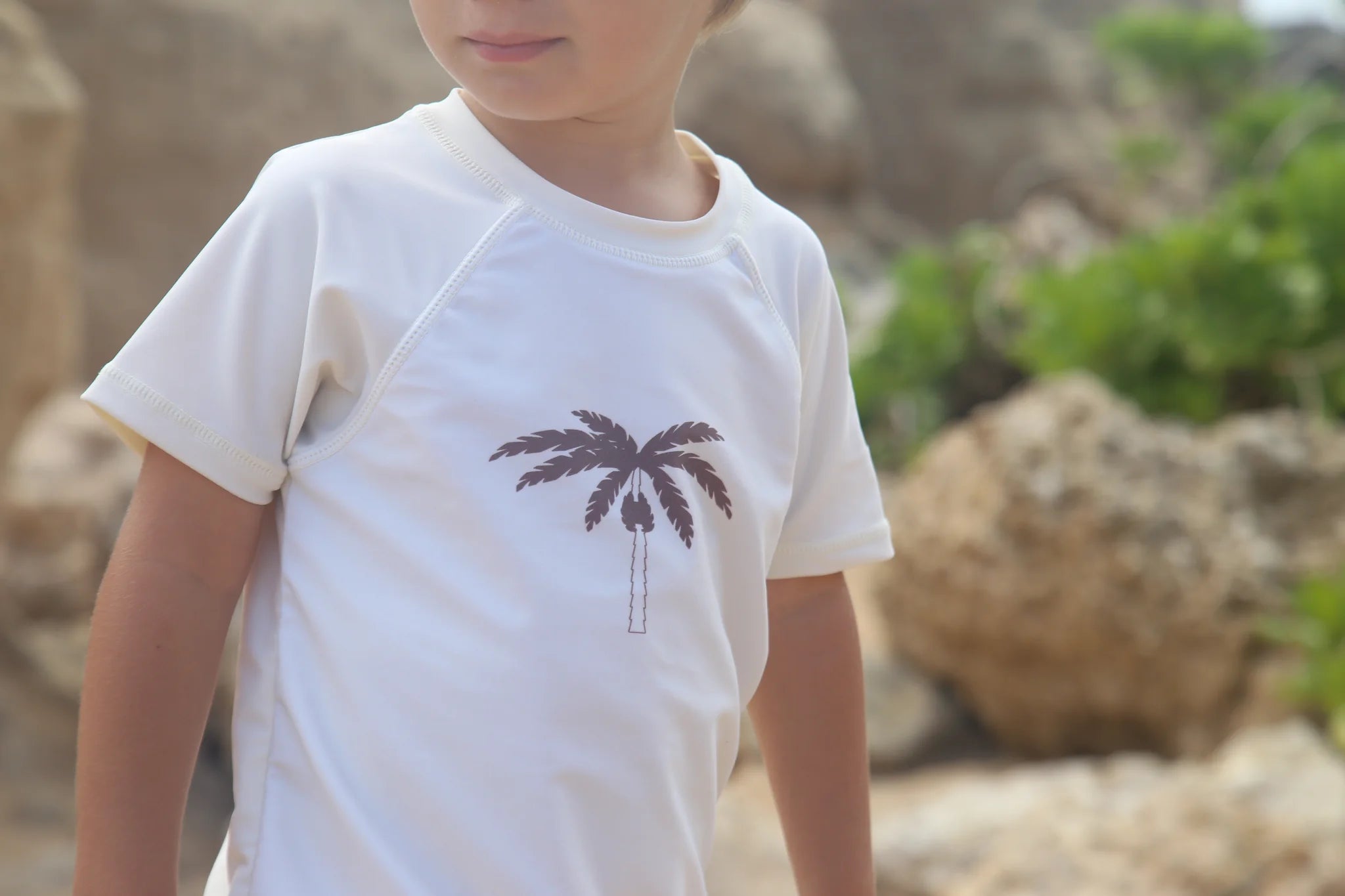 Short-Sleeve Rashguard – Palm Tree