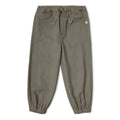 Organic Twill Joggers- Olive