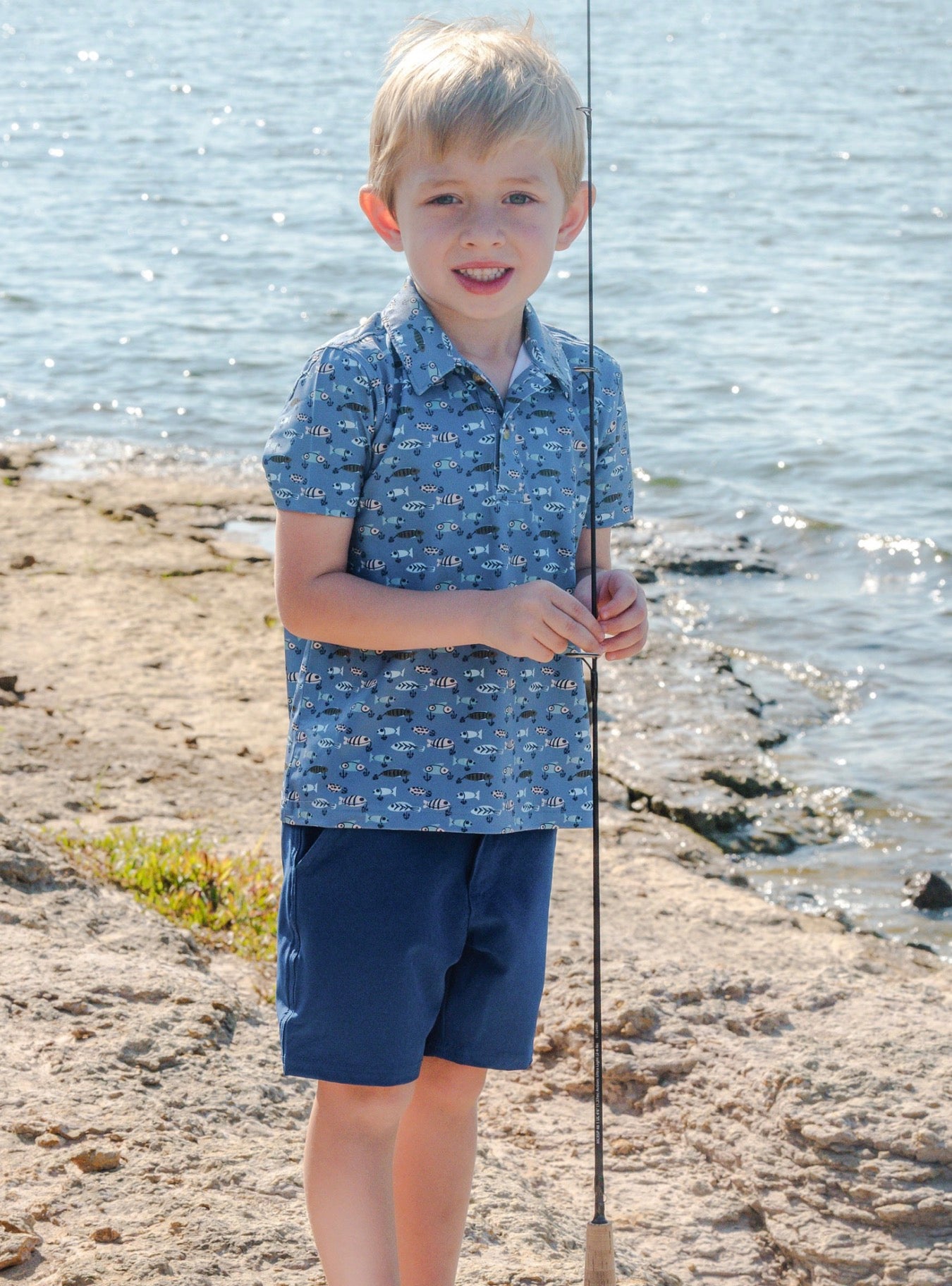 Little Fish Performance Polo