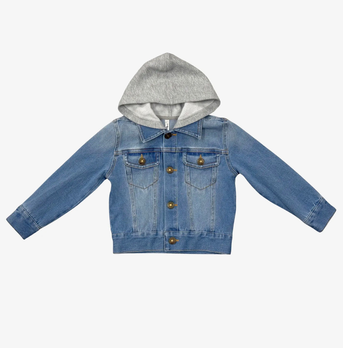 Boy’s Hooded Denim Jacket