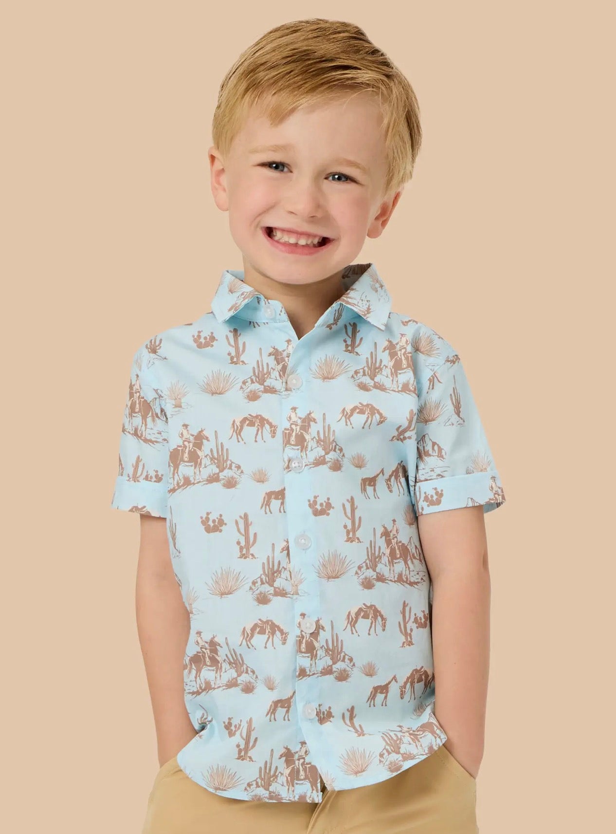 Western Trail Button Down