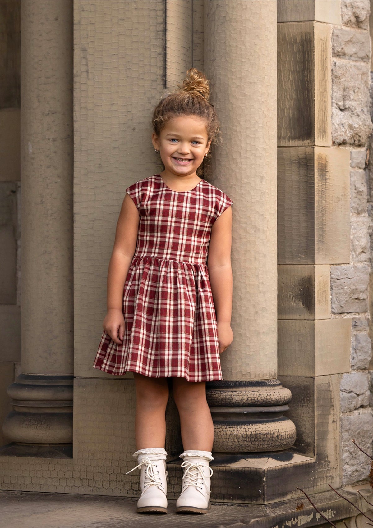Merry Little Plaid Dress