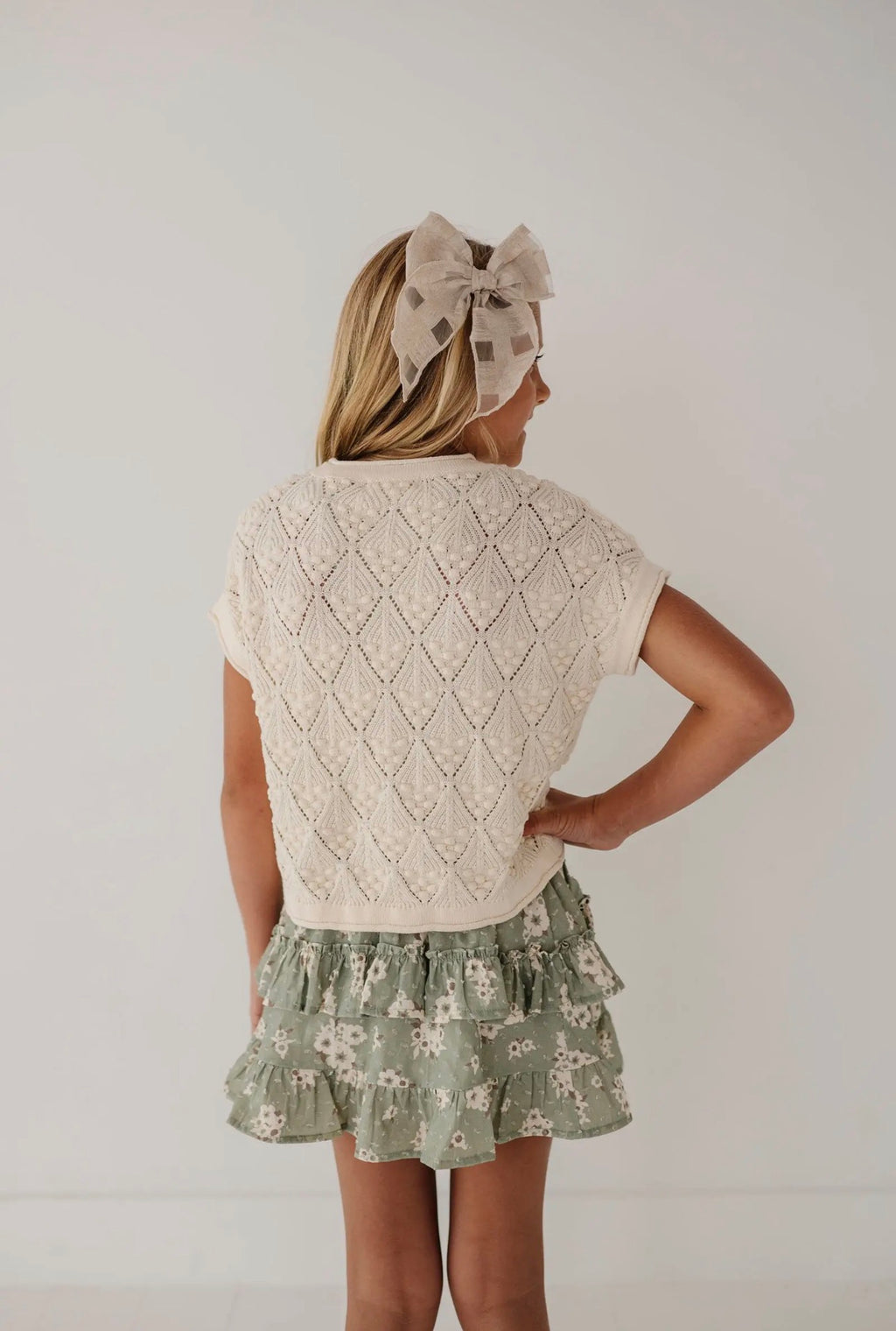 Sage Meadow Ruffle Skirt