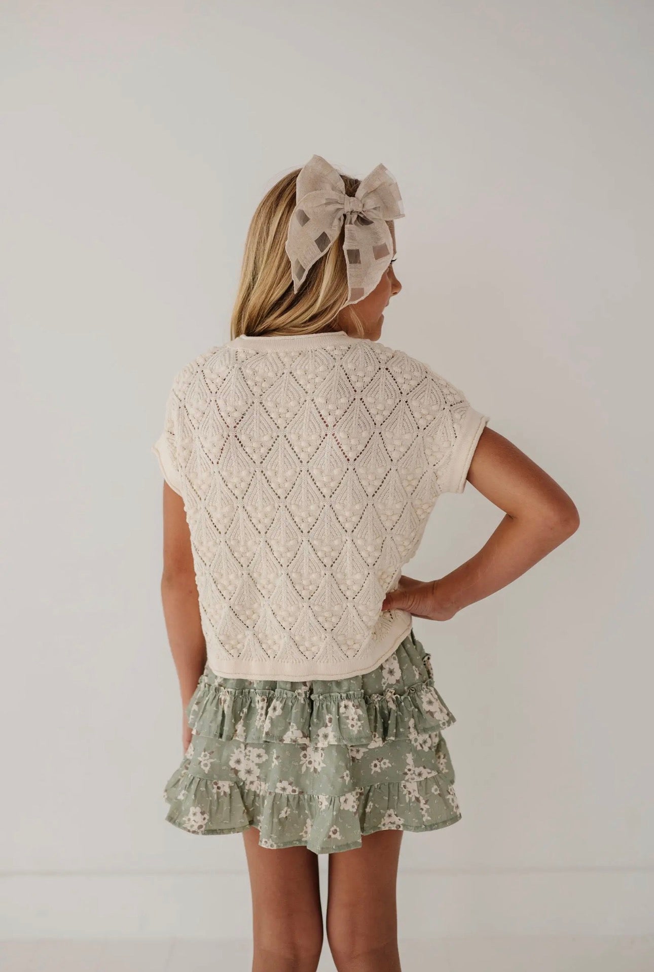 Sage Meadow Ruffle Skirt