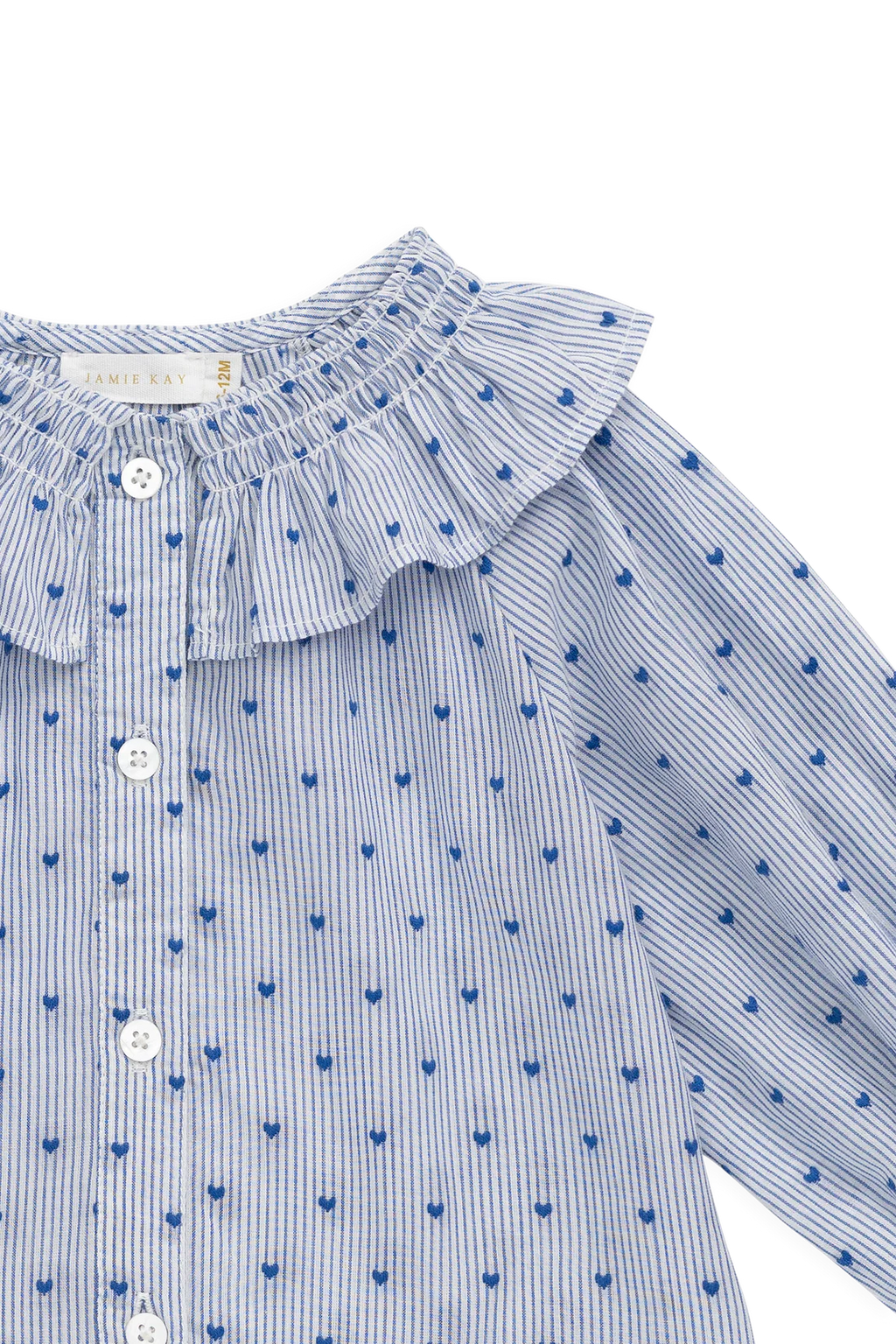 Mon Amour Stripe Bellamy Blouse & Bloomer set