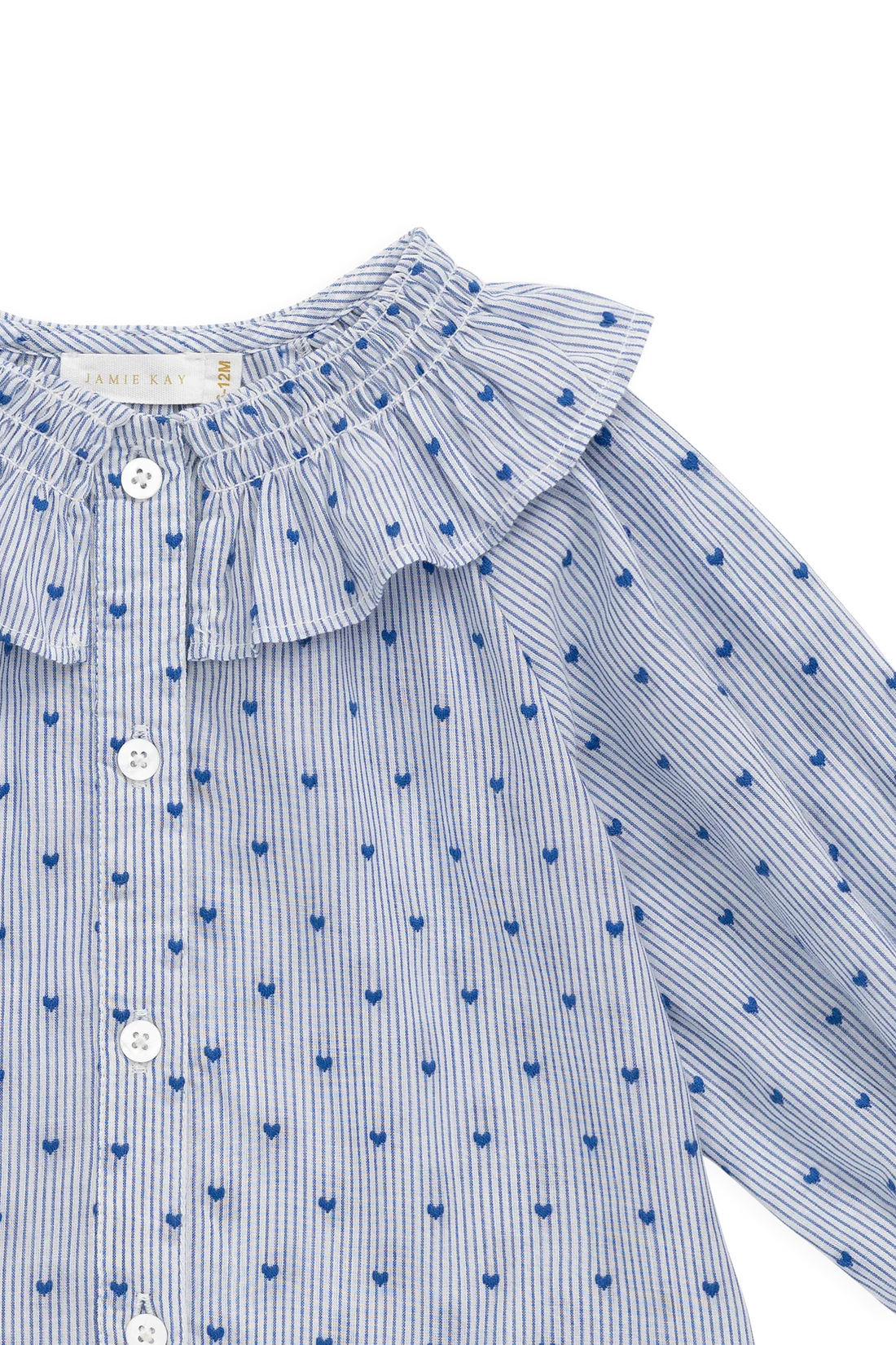 Mon Amour Stripe Bellamy Blouse & Bloomer set