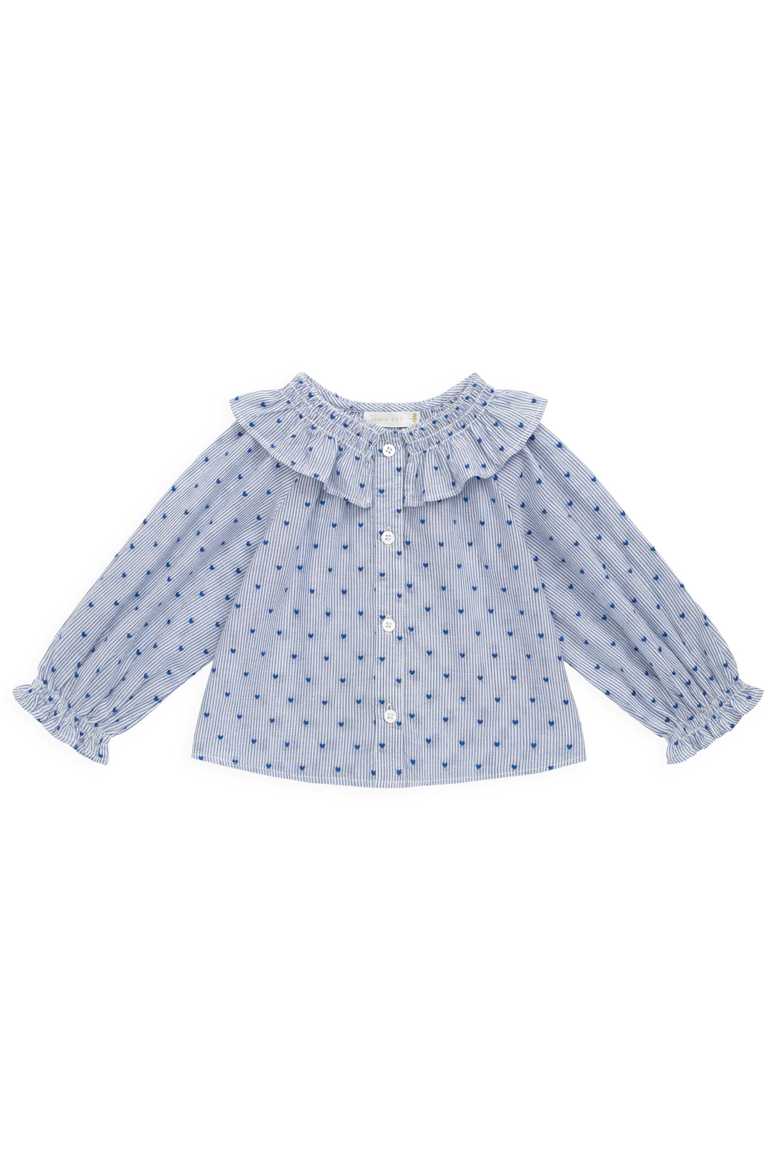 Mon Amour Stripe Bellamy Blouse & Bloomer set