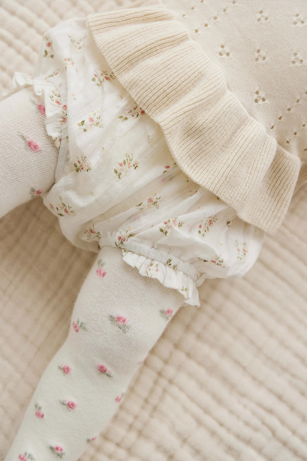 Saylor Top and Bloomer set - Josepha Egret