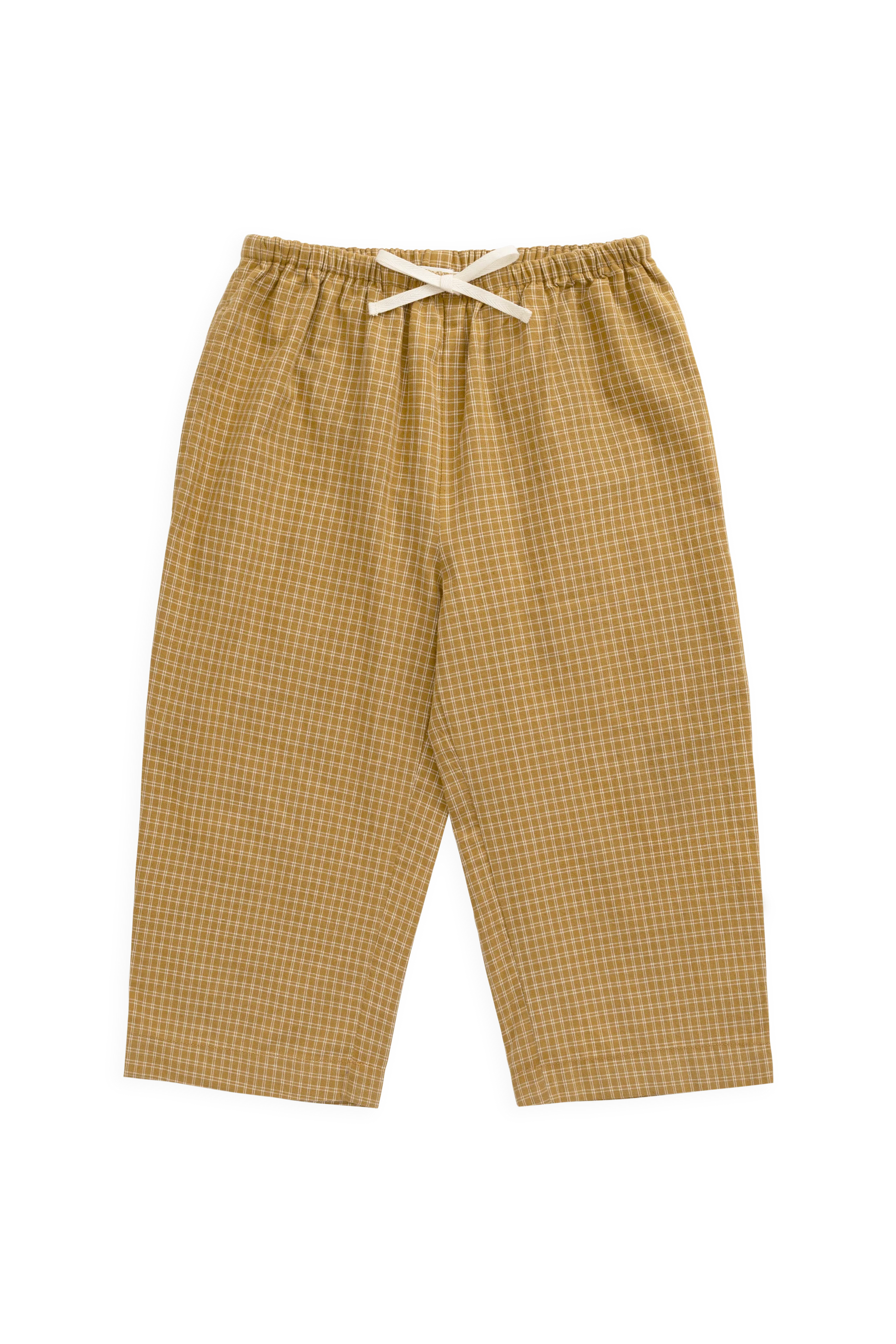 Kenji Pant- Check Buckwheat