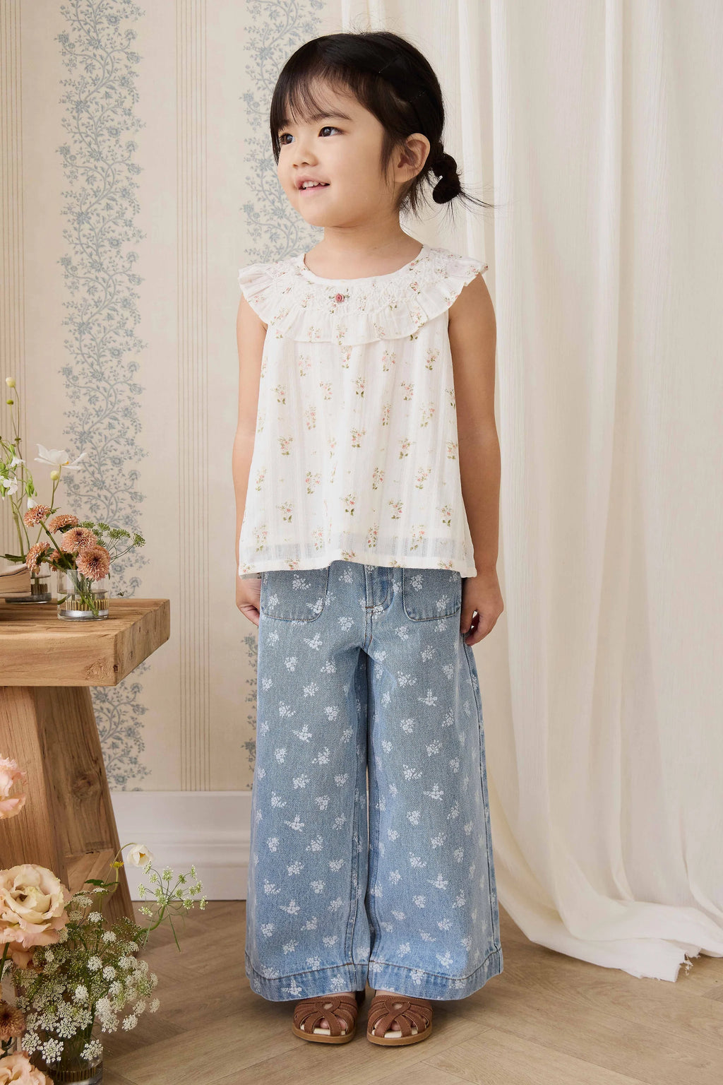 Theodora Pant - Floral