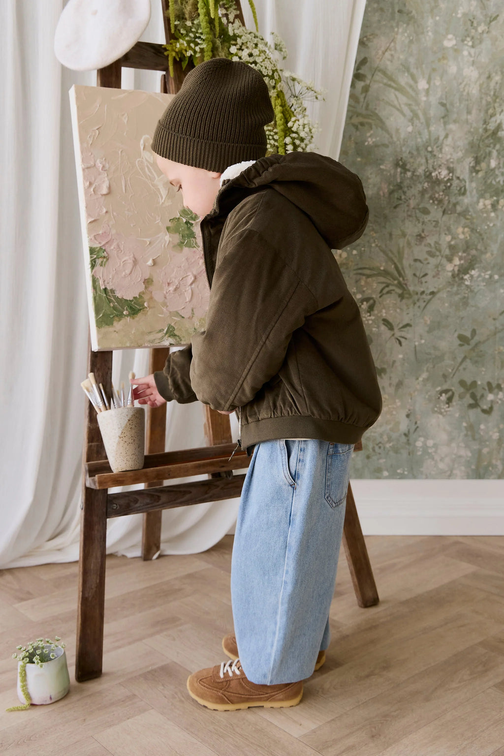 Alastair Jacket -Deep Olive