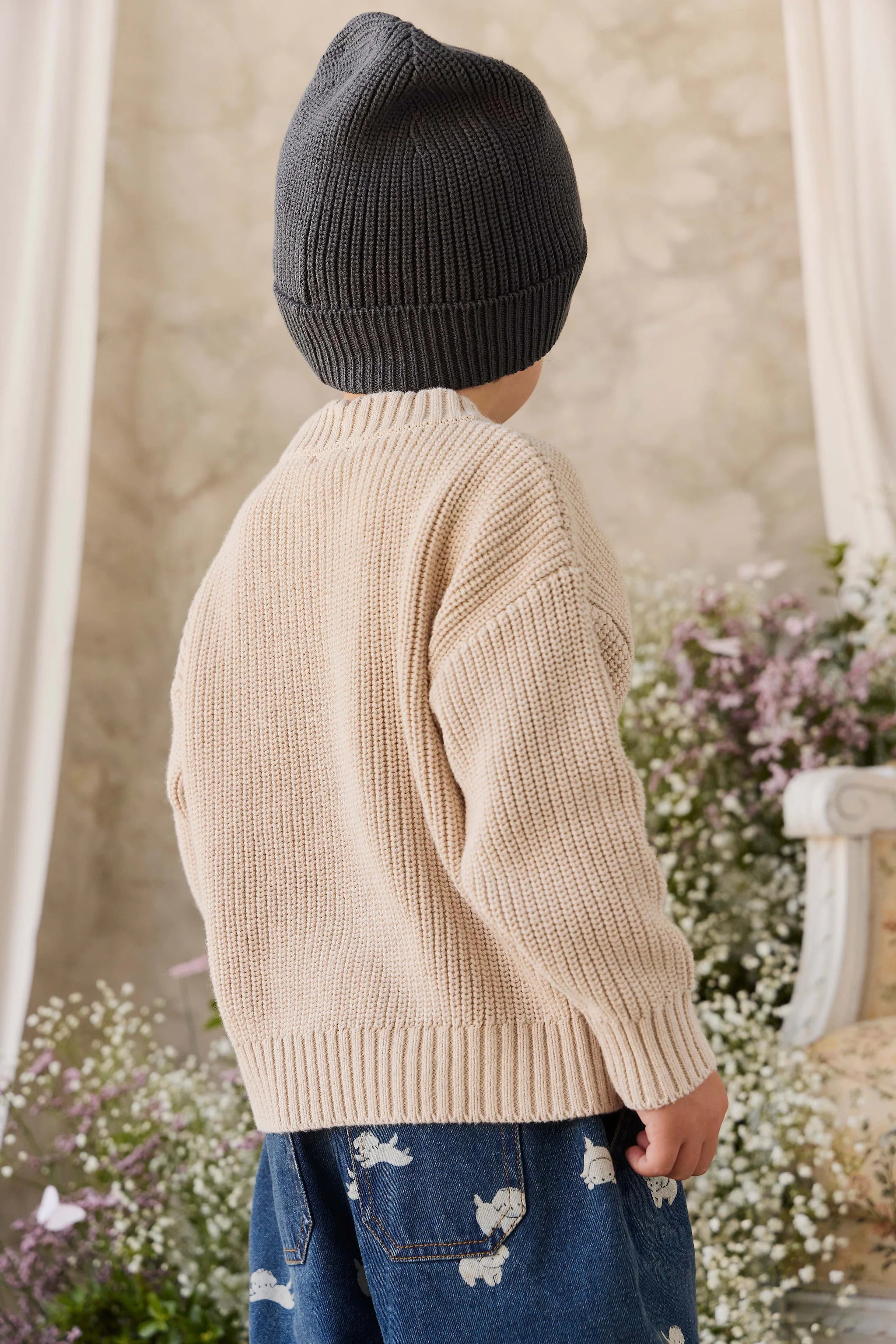 Johan Sweater -Vintage Linen