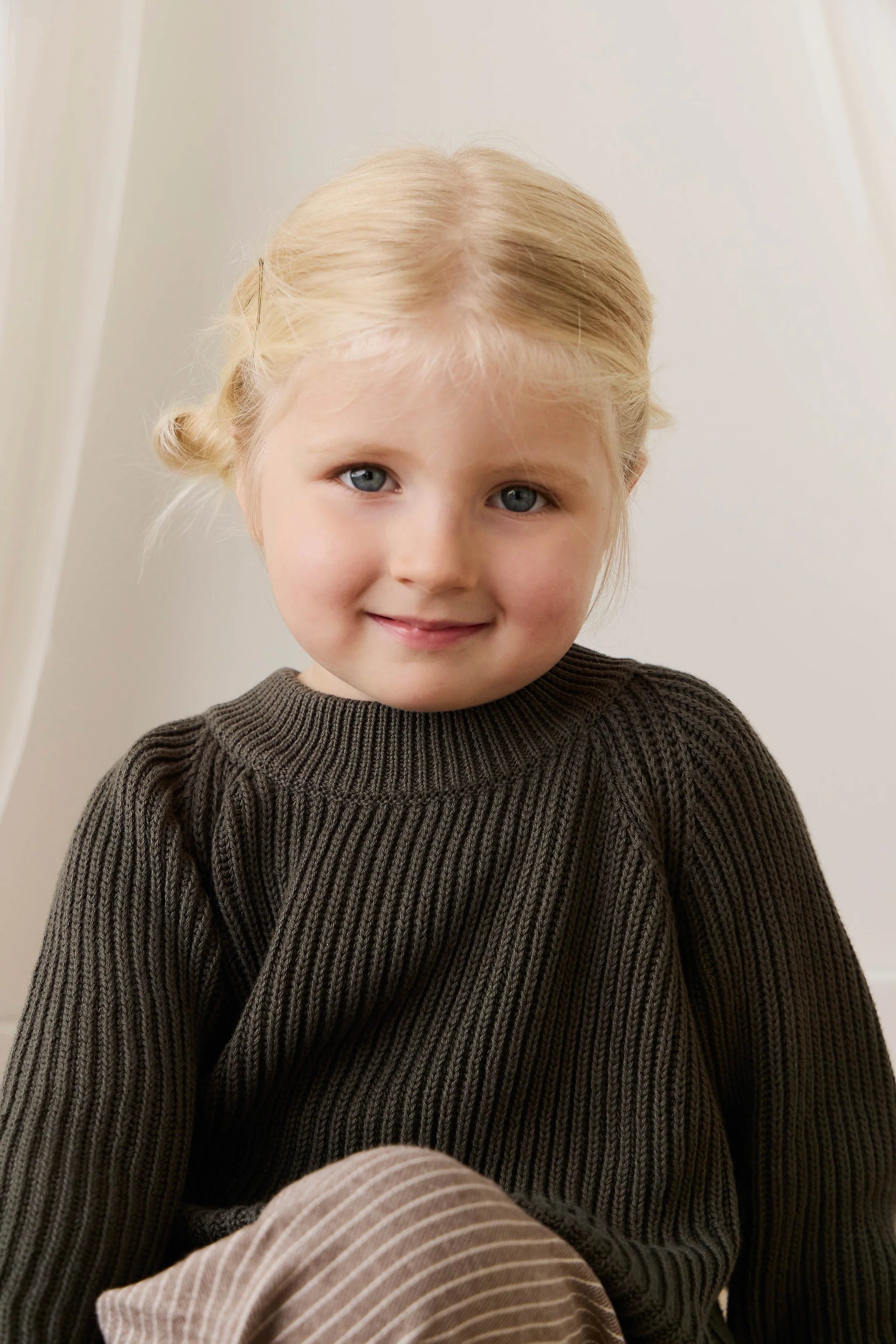 Cyrus Knit Sweater- Vine