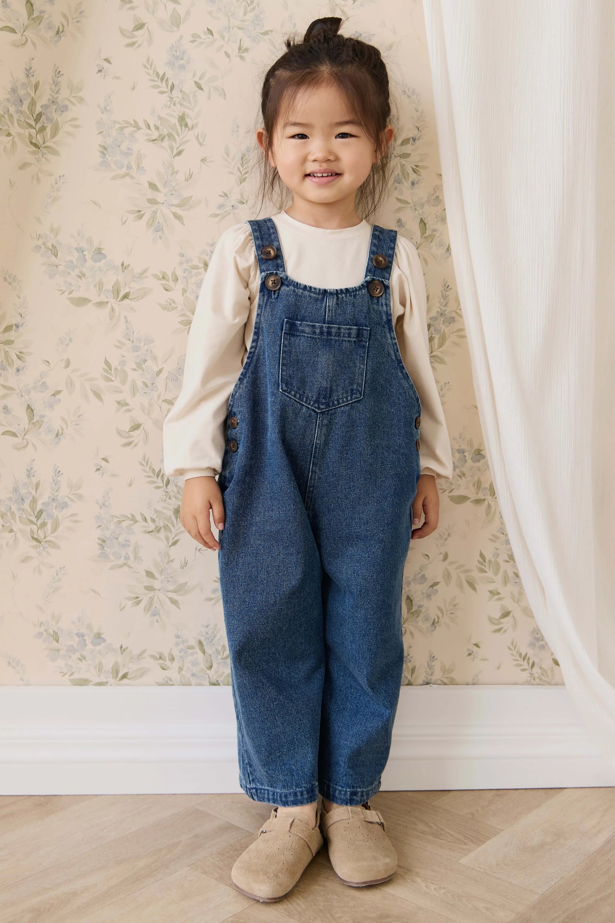 Pima Cotton Nylah Top- Vanilla