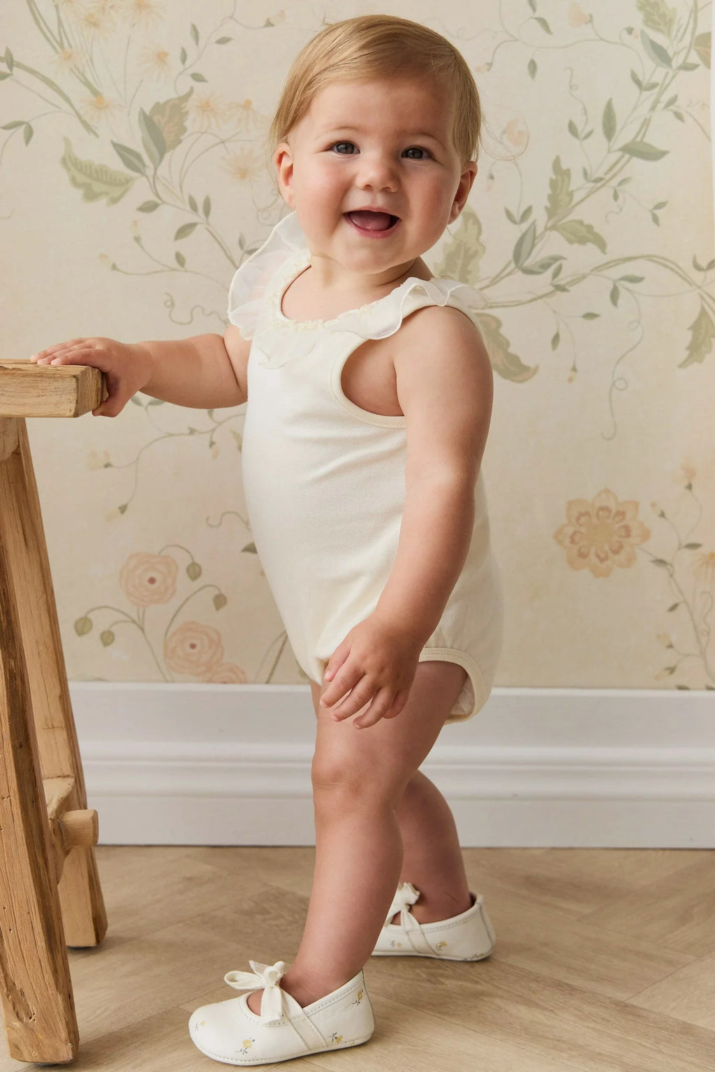 Adalyn Playsuit-Parchment